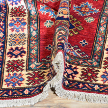 Load image into Gallery viewer, Hand-Knotted Fine Super Kazak Rug Tribal Handmade 100% Wool Rug (Size 2.9 X 10.1) Cwral-4509
