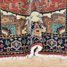 Load image into Gallery viewer, Hand-Knotted Fine Indo Serapi Design Handmade 100% Wool Rug (Size 2.8 X 11.10) Brral-4542
