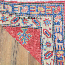 Load image into Gallery viewer, Hand-Knotted Caucasian Kazak Design Handmade Wool Rug (Size 4.3 X 14.8) Cwral-4584