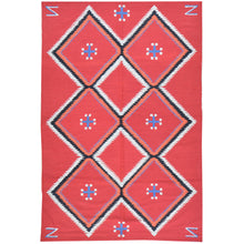 Load image into Gallery viewer, Chain-Stitched Stunning Kashmir Wool Southwestern Design Rug (Size 4.0 X 6.0) Brrsf-459