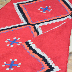 Chain-Stitched Stunning Kashmir Wool Southwestern Design Rug (Size 4.0 X 6.0) Brrsf-459