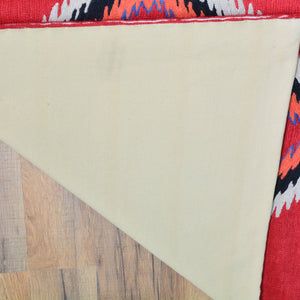 Chain-Stitched Stunning Kashmir Wool Southwestern Design Rug (Size 4.0 X 6.0) Brrsf-459