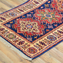 Load image into Gallery viewer, Hand-Knotted Fine Super Kazak Tribal Handmade 100% Wool Rug (Size 2.7 X 10.3) Brral-4671