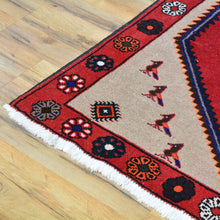Load image into Gallery viewer, Hand-Knotted Persian Tribal Design Handmade Wool Rug (Size 3.8 X 4.11) Brral-4752