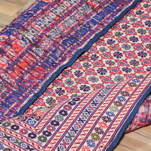Soumak Tribal Maleeki Tribal Design Handmade Wool Rug (Size 3.8 X 5.11) Brral-4902