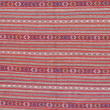 Load image into Gallery viewer, Soumak Tribal Lagharee Tribal Design Handmade Wool Rug (Size 4.6 X 6.2) Brral-4920