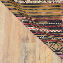 Load image into Gallery viewer, Soumak Afghan Lagharee Tribal Design Handmade Wool Rug (Size 3.4 X 4.7) Brral-4956