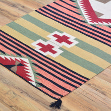 Load image into Gallery viewer, Hand-Woven Southwestern Design Handmade Kilim 100% Wool (Size 2.7 X 11.4) Brral-5076