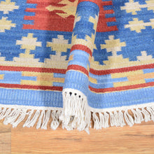 Load image into Gallery viewer, Hand-Woven Modern Turkish Design Kilim Handmade 100% Wool Rug (Size 2.8 X 10.0) Brral-5079