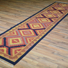 Load image into Gallery viewer, Hand-Woven Southwestern Design Handmade 100% Wool Rug (Size 2.7 X 11.3) Cwral-5082