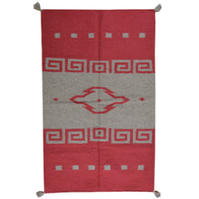 Load image into Gallery viewer, Hand-Woven Southwestern Design Reversible Kilim Wool Rug (Size 3.0 X 5.0) Brral-5121