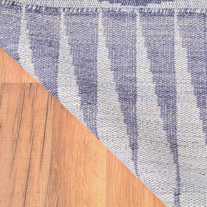 Hand-Woven Modern Reversible Handmade Kilim Wool Rug (Size 3.8 X 5.8) Brral-5136