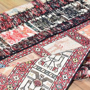 Soumak Fine Tribal Persian Silk Handmade Rug (Size 4.0 X 6.4) Brral-5259