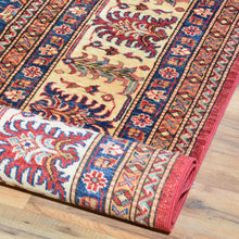 Load image into Gallery viewer, Hand-Knotted Fine Super Kazak Caucasian Design Wool Rug (Size 9.11 X 13.6) Brral-5568