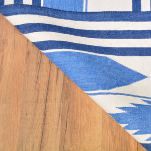 Hand-Woven Southwestern Design 100% Cotton Handmade Rug (Size 2.5 X 8.0) Brral-5571