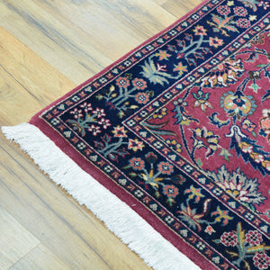Hand-Knotted Oriental Traditional Design Wool Handmade Rug (Size 2.3 X 3.8) Cwral-5793