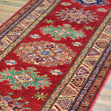 Load image into Gallery viewer, Hand-Knotted Caucasian Super Kazak Design Handmade 100% Wool (Size 2.7 X 9.11) Cwral-5979