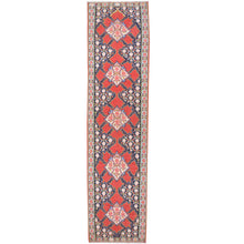 Load image into Gallery viewer, Hand-Woven Persian Sennah Kilim Village Rug 100% Wool (Size 2.9 X 10.10) Cwral-6003