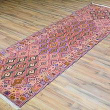 Load image into Gallery viewer, Oriental Multiple Weave Dazangi Tribal Design Handmade Wool Sumak Rug (Size 2.9 X 9.7) Cwral-6009