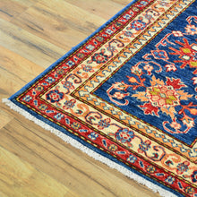 Load image into Gallery viewer, Hand-Knotted Super Kazak Design Handmade Wool Rug (Size 2.0 X 6.1) Cwral-6096