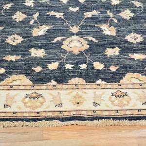 Hand-Knotted Peshawar Chobi Oushak Design Wool Rug (Size 4.0 X 6.4) Brral-612