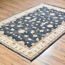 Load image into Gallery viewer, Hand-Knotted Peshawar Chobi Oushak Design Wool Rug (Size 4.0 X 6.4) Brral-612