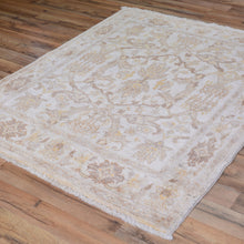 Load image into Gallery viewer, Hand-Knotted Chobi Oushak Design Wool Rug (Size 4.0 X 4.10) Brral-630