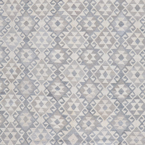 Hand-Woven Miamna Reversible Kilim Wool Afghan Rug (Size 8.9 X 11.4) Cwral-6765