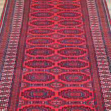 Load image into Gallery viewer, Hand-Knotted Turkmen Bokhara Design Handmade Wool Rug (Size 2.9 X 12.1) Cwral-6789