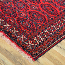 Load image into Gallery viewer, Hand-Knotted Turkmen Bokhara Design Handmade Wool Rug (Size 2.9 X 12.1) Cwral-6789