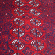 Load image into Gallery viewer, Hand-Knotted Baluchi Turkoman Handmade 100% Wool Rug (Size 2.9 X 9.10) Cwral-6792