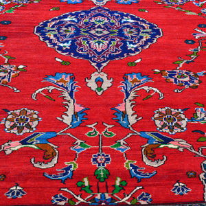 Hand-Knotted Turkish Taban Traditional Tribal Handmade Wool Rug (Size 5.6 X 8.11) Cwral-6831