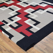 Load image into Gallery viewer, Hand-Woven Southwestern Style Handmade Wool Rug (Size 9.0 X 11.10) Cwral-6876