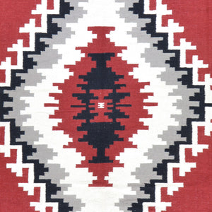 Hand-Woven Southwestern Design Handmade Wool Rug (Size 9.0 X 11.11) Cwral-6879