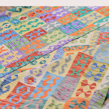 Load image into Gallery viewer, Hand-Woven Flatweave Reversible Kilim Wool Rug (Size 9.8 X 12.0) Cwral-6888