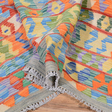 Load image into Gallery viewer, Hand-Woven Flatweave Reversible Kilim Wool Rug (Size 9.8 X 12.0) Cwral-6888