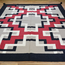 Load image into Gallery viewer, Hand-Woven Tribal Reversible Navajo Style Handmade Wool Rug (Size 8.0 X 10.0) Brral-6927