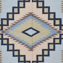 Load image into Gallery viewer, Hand-Woven Reversible Kilim Southwestern Design Wool Rug (Size 8.0 X 10.0) Cwral-6933
