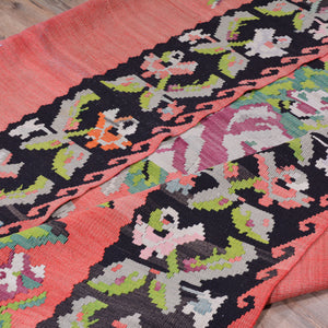 Hand-Woven Reversible Bessarabian Kilim Handmade Wool Rug (Size 7.7 X 10.4) Cwral-6939