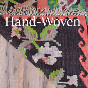 Hand-Woven Reversible Bessarabian Kilim Handmade Wool Rug (Size 7.7 X 10.4) Cwral-6939