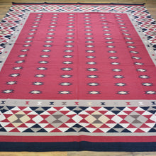 Load image into Gallery viewer, Hand-Woven Tribal Navajo Style Handmade Wool Rug (Size 9.0 X 12.0) Cwral-6942