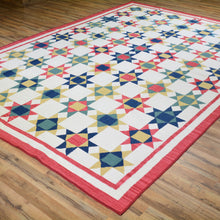 Load image into Gallery viewer, Hand-Woven Southwestern Design Handmade Flatweave Wool Rug (Size 7.11 x 11.7) Cwral-6957