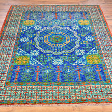 Load image into Gallery viewer, Hand-Knotted Mamluk Design Handmade Wool Rug (Size 5.1 X 6.6) Cwral-7053