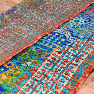 Hand-Knotted Mamluk Design Handmade Wool Rug (Size 5.1 X 6.6) Cwral-7053