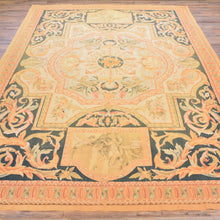 Load image into Gallery viewer, Aubusson Needlepoint Handmade Wool Area Rug (Size 7.0 X 10.0) Cwral-7077