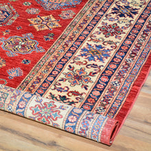 Load image into Gallery viewer, Hand-Knotted Caucasian Design Super Kazak Wool Rug (Size 8.0X 10.0) Cwral-7092