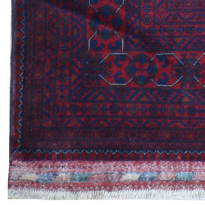 Hand-Knotted Fine Tribal Khal Mohammadi Wool Rug (Size 9.9 X 13.3) Cwral-7185