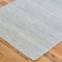 Load image into Gallery viewer, Hand-Knotted Grey Modern Design Handmade Wool Rug (Size 2.6 X 12.2) Cwral-7248