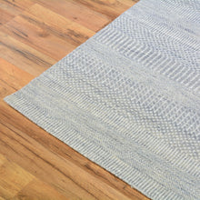 Load image into Gallery viewer, Hand-Knotted Grey Modern Design Handmade Wool Rug (Size 2.6 X 12.2) Cwral-7248