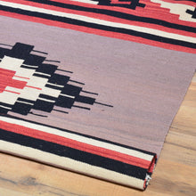 Load image into Gallery viewer, Hand-Woven Flatweave Geometric Design Kilim Wool Rug (Size 5.7 X 7.3) Cwral-7338